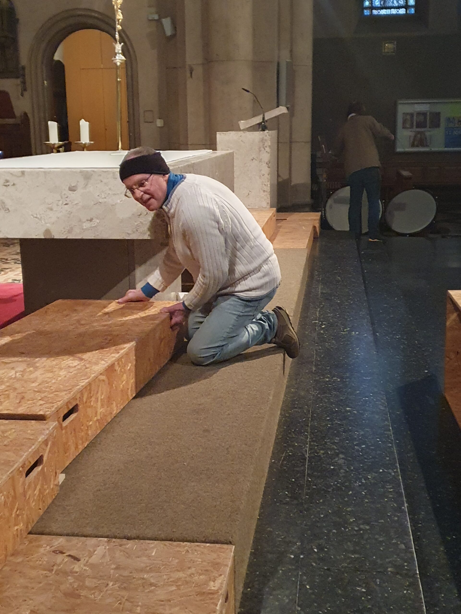 Es gibt einiges zu tun, für so ein Konzert