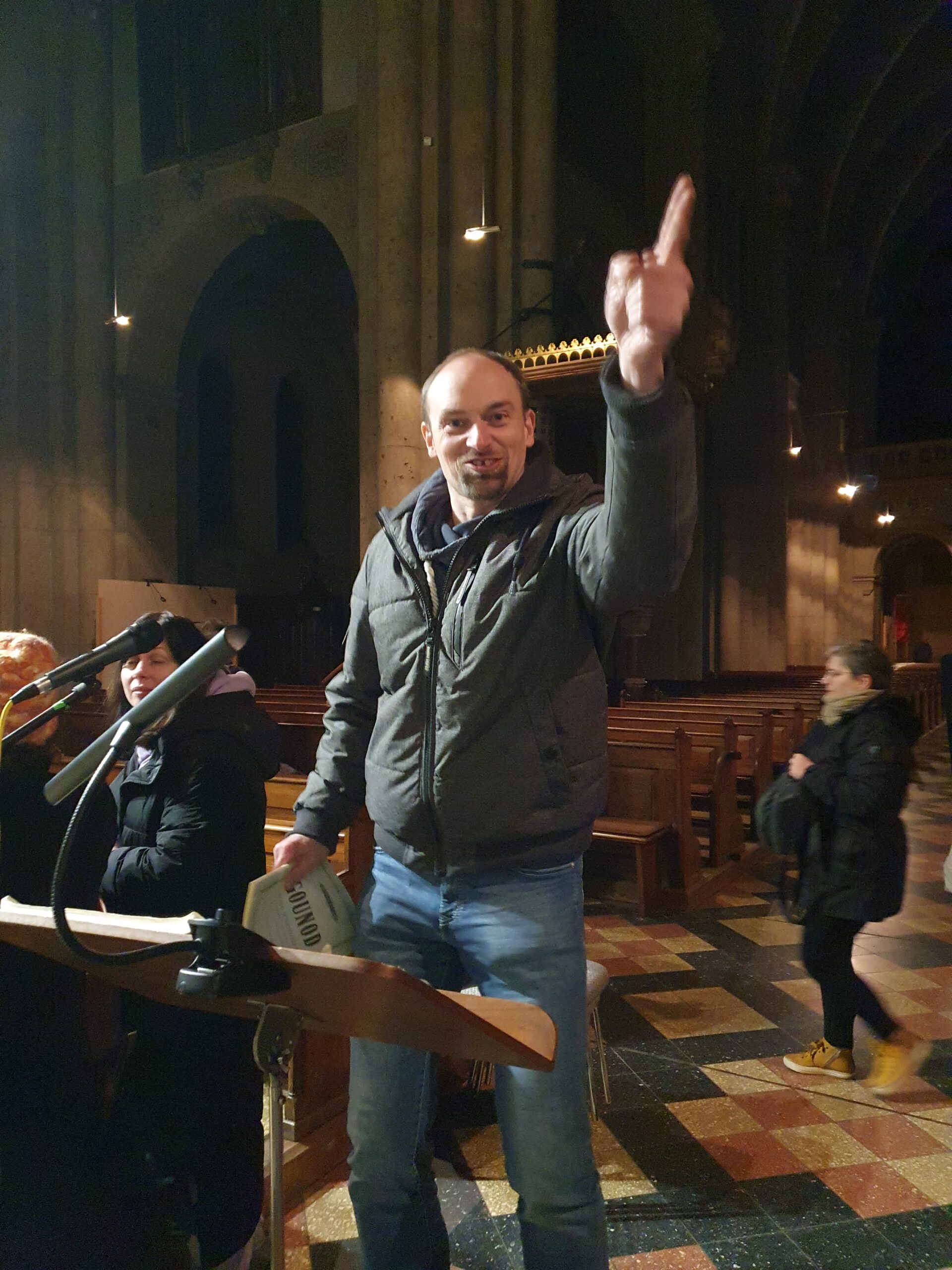 Es gibt einiges zu tun, für so ein Konzert